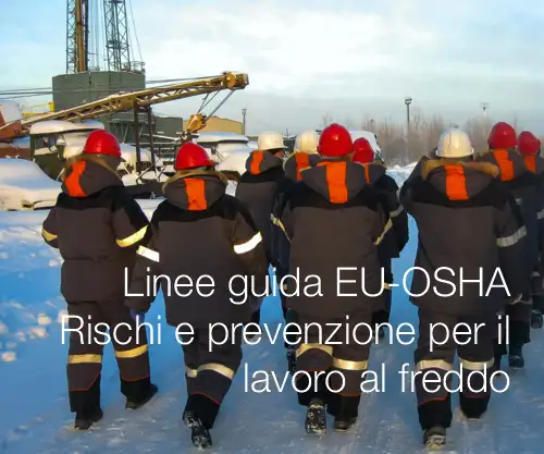 Linee guida EU-OSHA | Rischi e prevenzione per il lavoro al freddo Linee guida EU-OSHA | Rischi e prevenzione per il lavoro al freddo